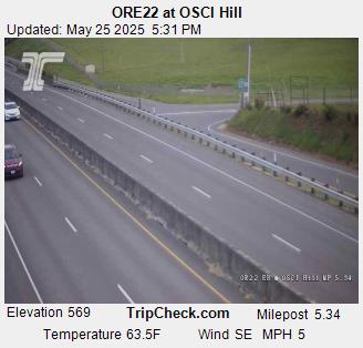 Traffic Cam ORE22 at OSCI Hill